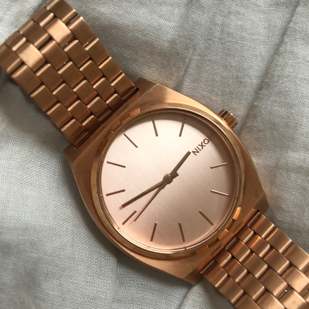 Nixon Rose Gold Watch